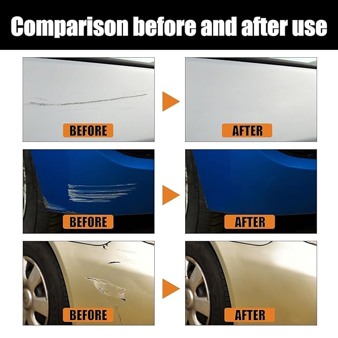 3-in-1 Car Care Kit – Dashboard Polish + Scratch Remover + Glass Cleaner