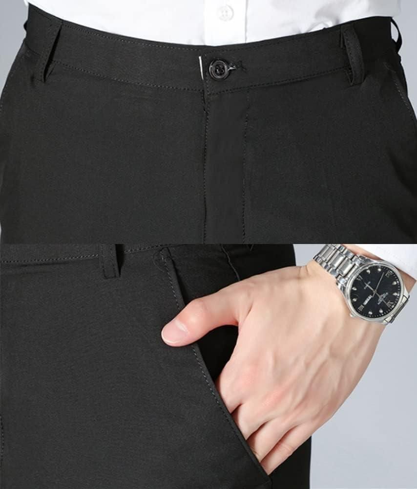 High Elasticity Men's Classic Pants (Pack of 3) Official Look